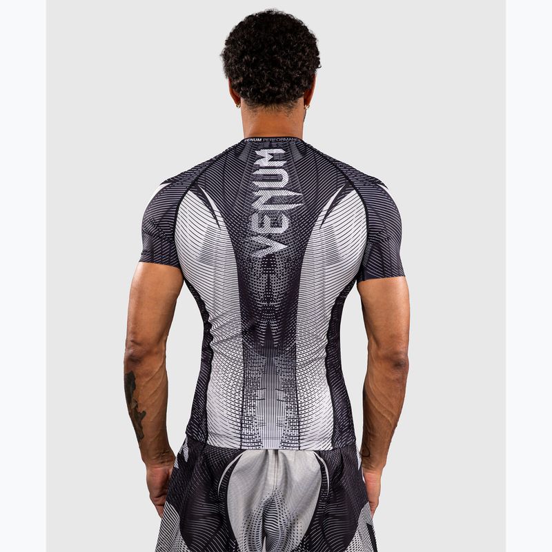 Rashguard da uomo Venum Galactic 3.0 Rashguard SS off white/black 3