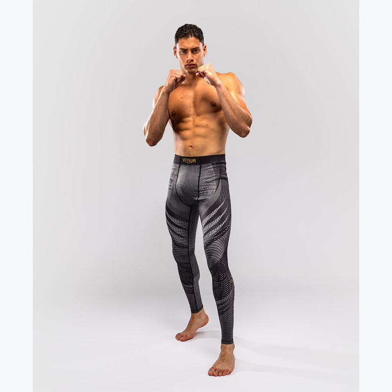 Leggings da allenamento uomo Venum Galactic 3.0 Spats black/gold 2