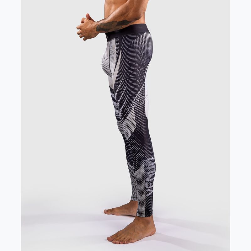 Leggings da allenamento uomo Venum Galactic 3.0 Spats off white/black 5
