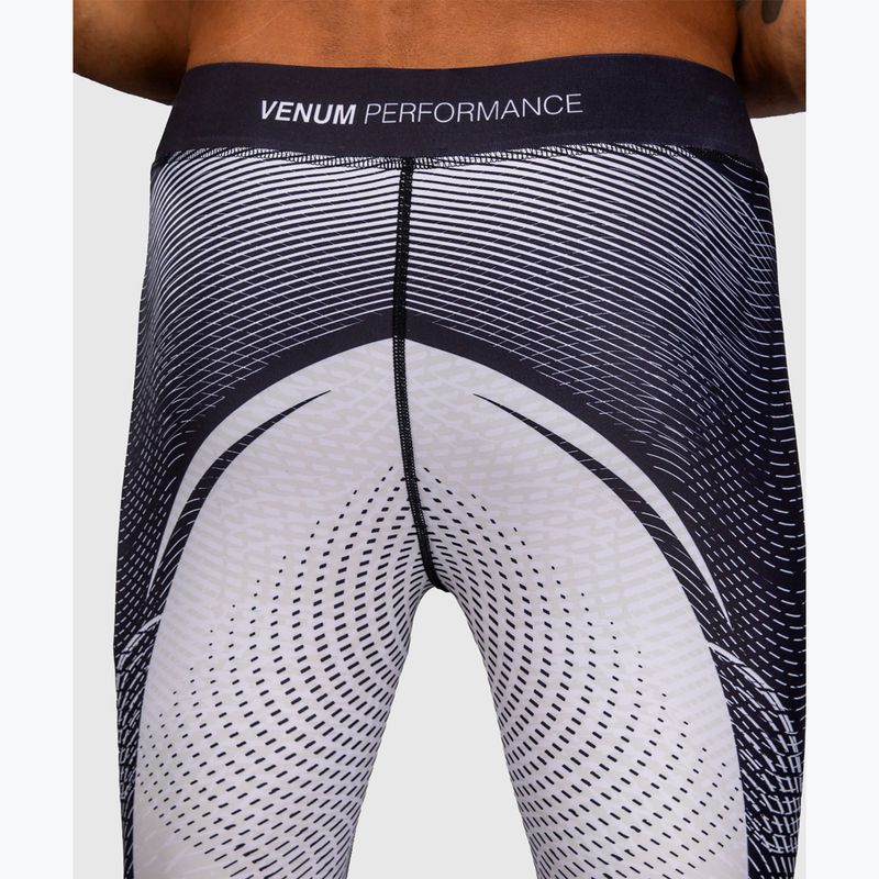 Leggings da allenamento uomo Venum Galactic 3.0 Spats off white/black 7
