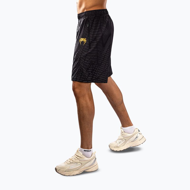 Pantaloncini da allenamento uomo Venum Galactic 3.0 Training black/gold 4
