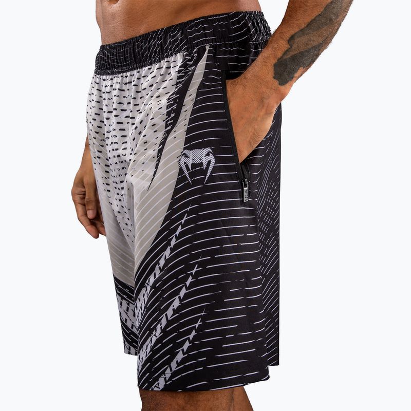 Pantaloncini da allenamento uomo Venum Galactic 3.0 Training off white/black 5