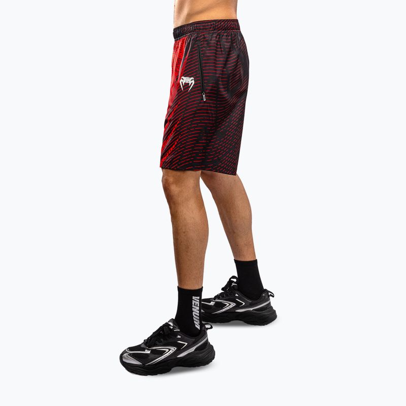Pantaloncini da allenamento uomo Venum Galactic 3.0 Training red/silver 4