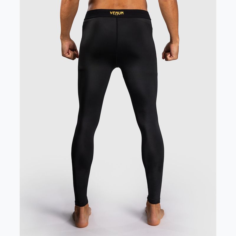 Leggings da allenamento uomo Venum G-Core Spats black/gold 3