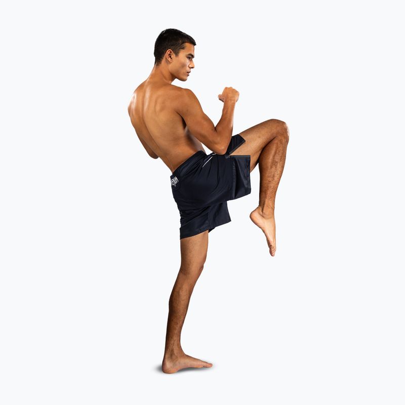 Pantaloncini da allenamento uomo Venum G-Core Fight navy blue/white 2