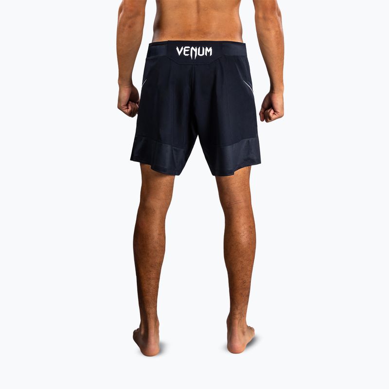 Pantaloncini da allenamento uomo Venum G-Core Fight navy blue/white 3