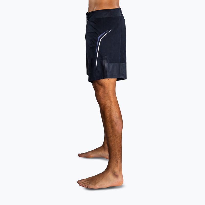 Pantaloncini da allenamento uomo Venum G-Core Fight navy blue/white 4