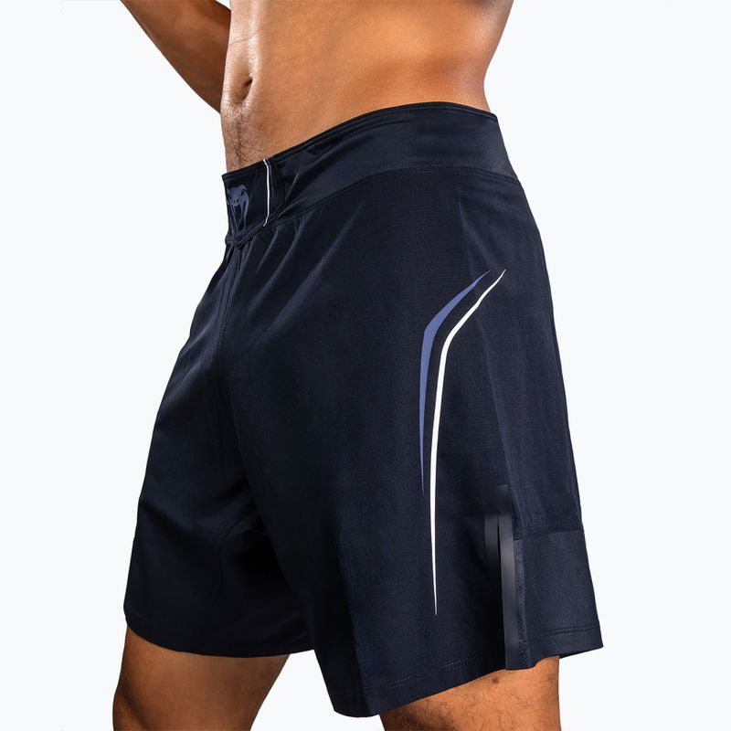 Pantaloncini da allenamento uomo Venum G-Core Fight navy blue/white 6