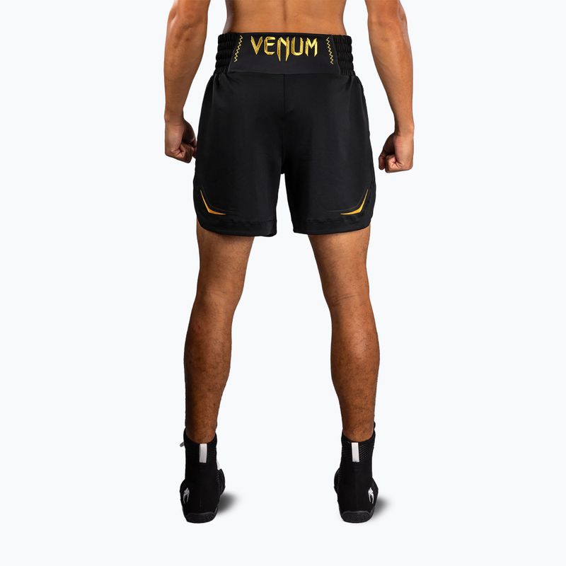Pantaloncini da allenamento uomo Venum G-Core Boxing black/gold 3