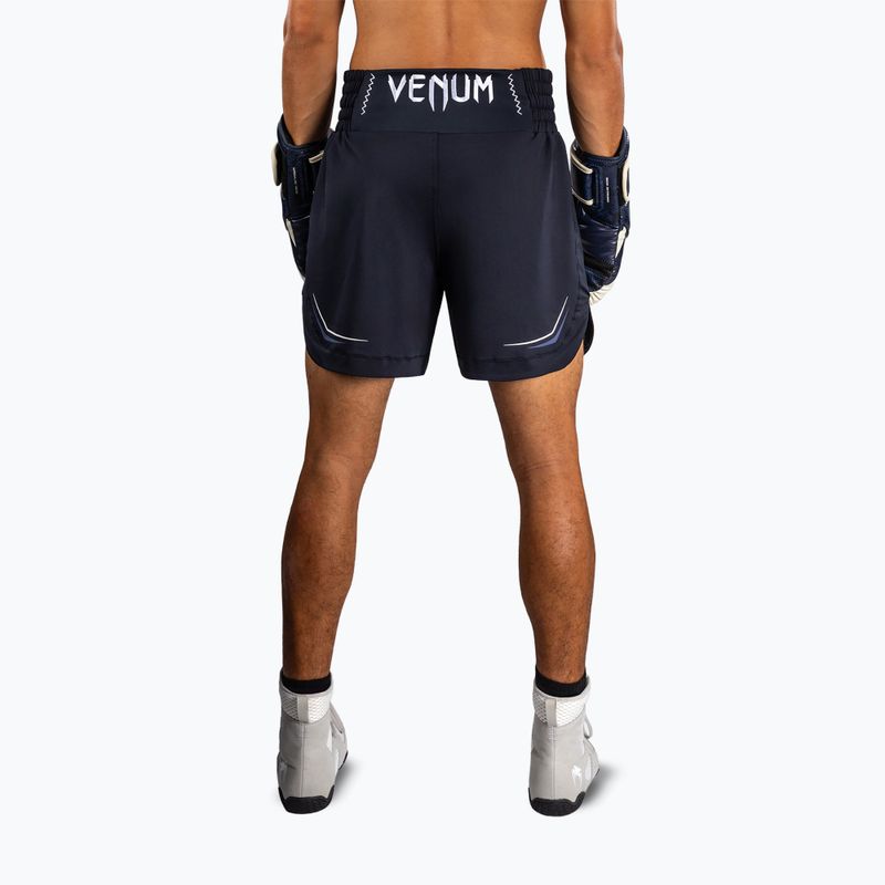 Pantaloncini da allenamento uomo Venum G-Core Boxing navy blue/white 3