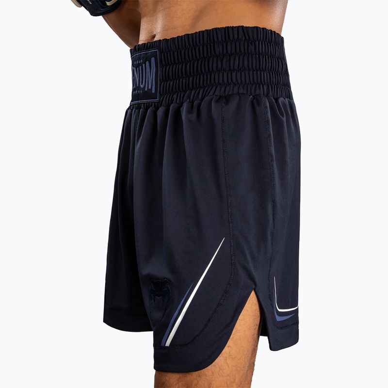 Pantaloncini da allenamento uomo Venum G-Core Boxing navy blue/white 6