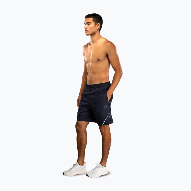 Pantaloncini da allenamento uomo Venum G-Core Training navy blue/white 2