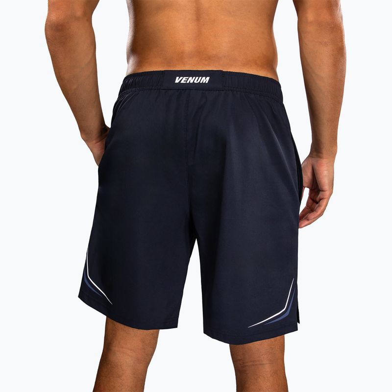 Pantaloncini da allenamento uomo Venum G-Core Training navy blue/white 6