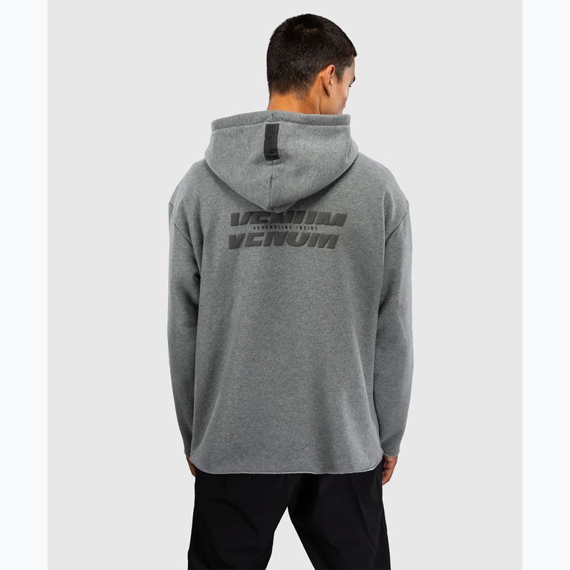 Felpa da uomo Venum Divide Winter Hoodie heather grey 3