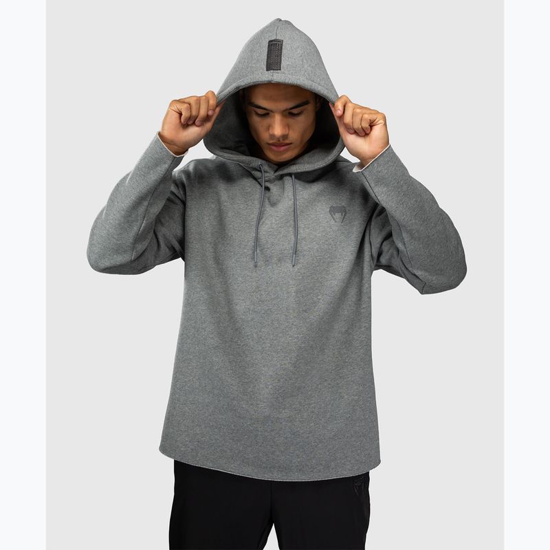 Felpa da uomo Venum Divide Winter Hoodie heather grey 4