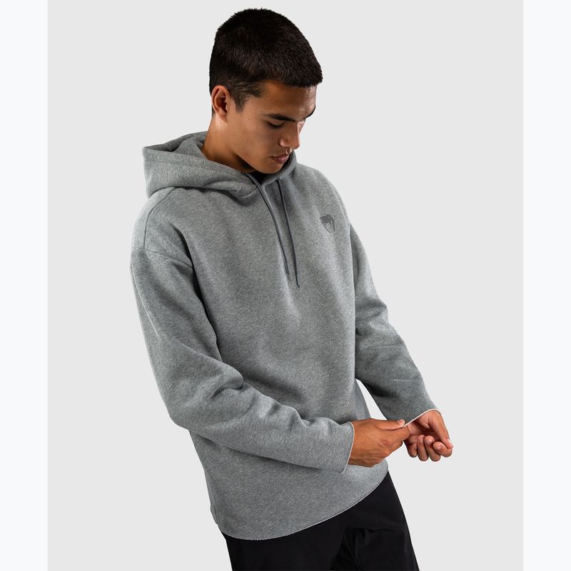 Felpa da uomo Venum Divide Winter Hoodie heather grey 5