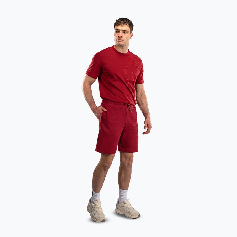 Pantaloncini da allenamento uomo Venum Giant 3D Cotton red 2