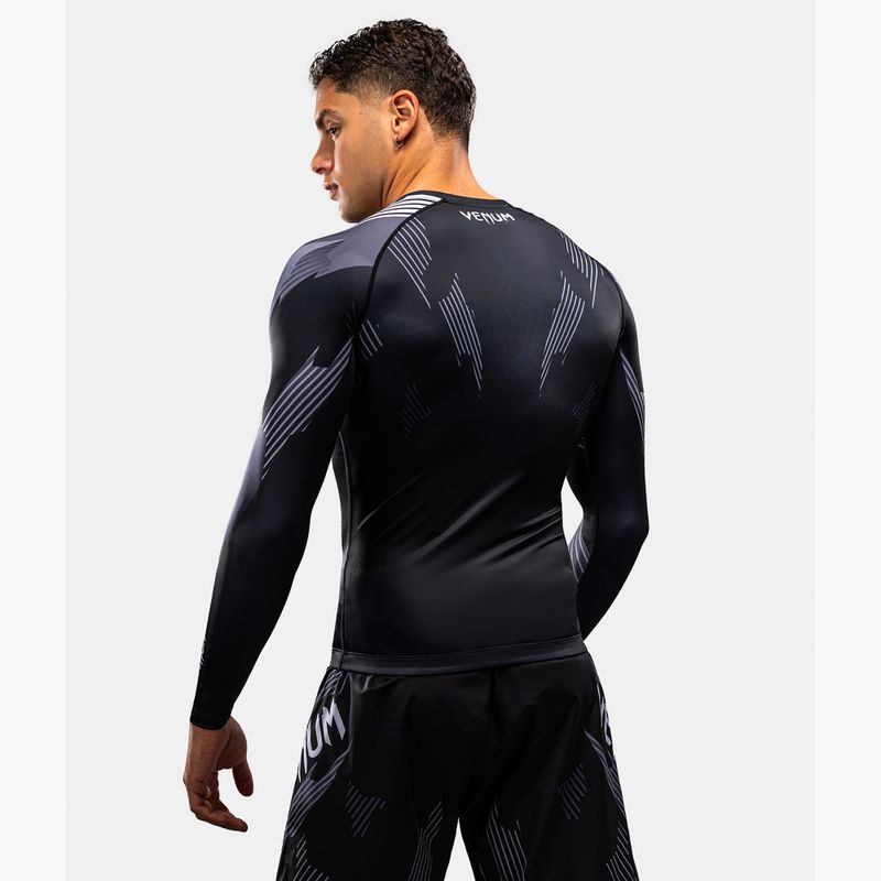 Rashguard uomo manica lunga Venum No-Gi 6.0 Rashguard black/white 2