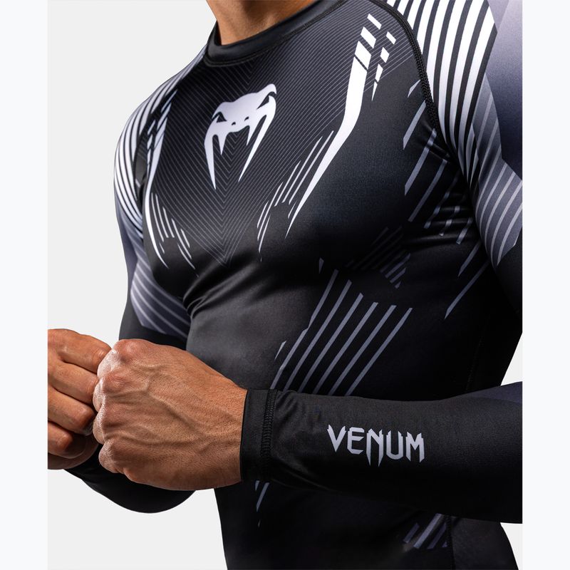 Rashguard uomo manica lunga Venum No-Gi 6.0 Rashguard black/white 5