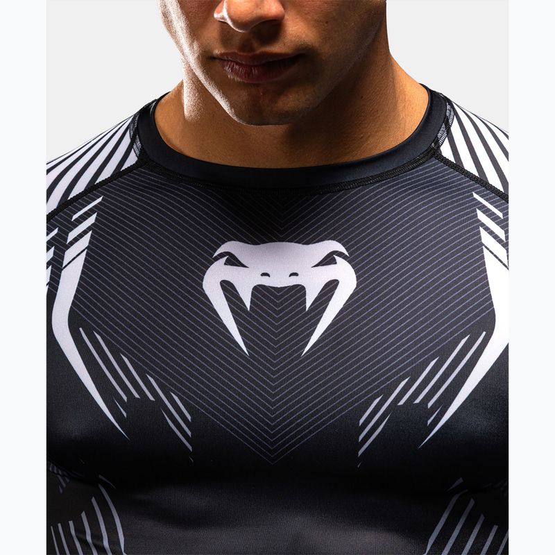 Rashguard uomo manica lunga Venum No-Gi 6.0 Rashguard black/white 6