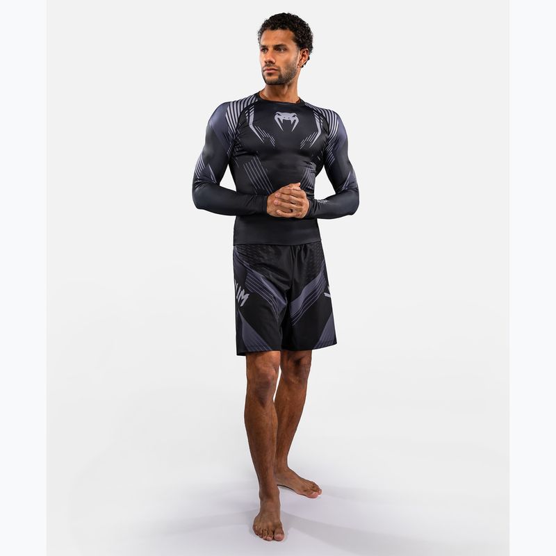 Rashguard uomo manica lunga Venum No-Gi 6.0 Rashguard black/grey 2