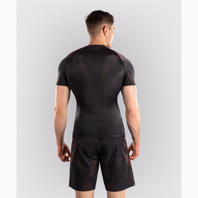 Rashguard da uomo Venum No-Gi 6.0 Rashguard black/brown 3