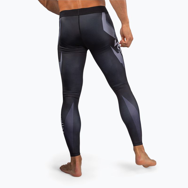 Leggings da allenamento uomo Venum No-Gi 6.0 Spats black/white 3