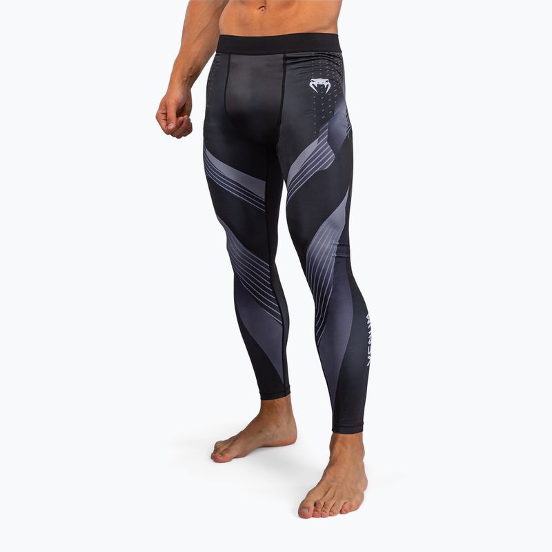 Leggings da allenamento uomo Venum No-Gi 6.0 Spats black/white 4