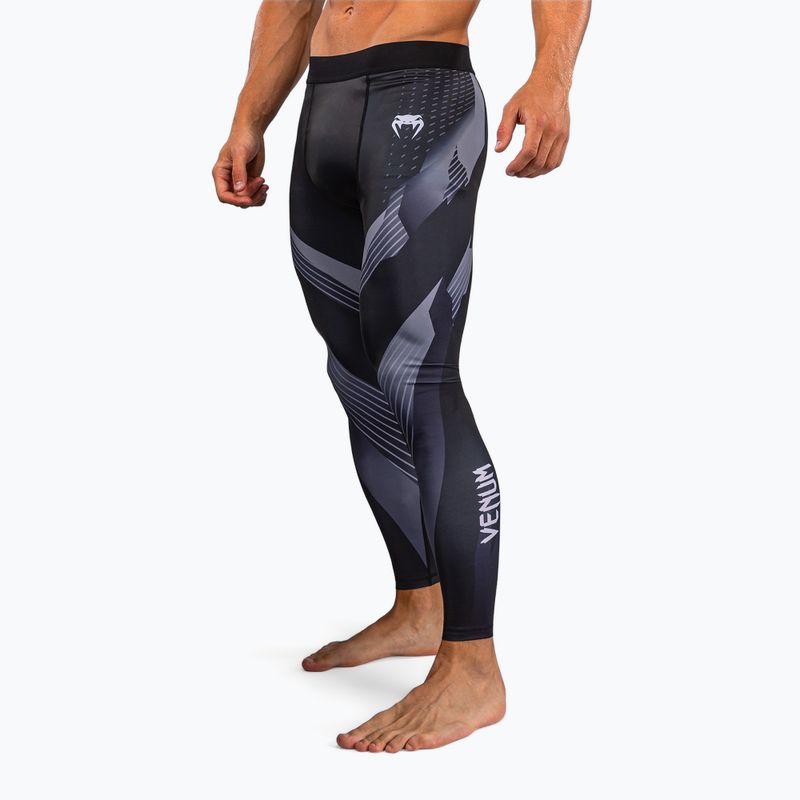 Leggings da allenamento uomo Venum No-Gi 6.0 Spats black/white 5