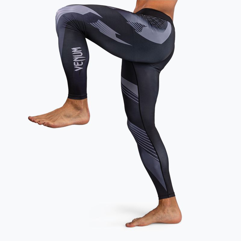 Leggings da allenamento uomo Venum No-Gi 6.0 Spats black/white 8