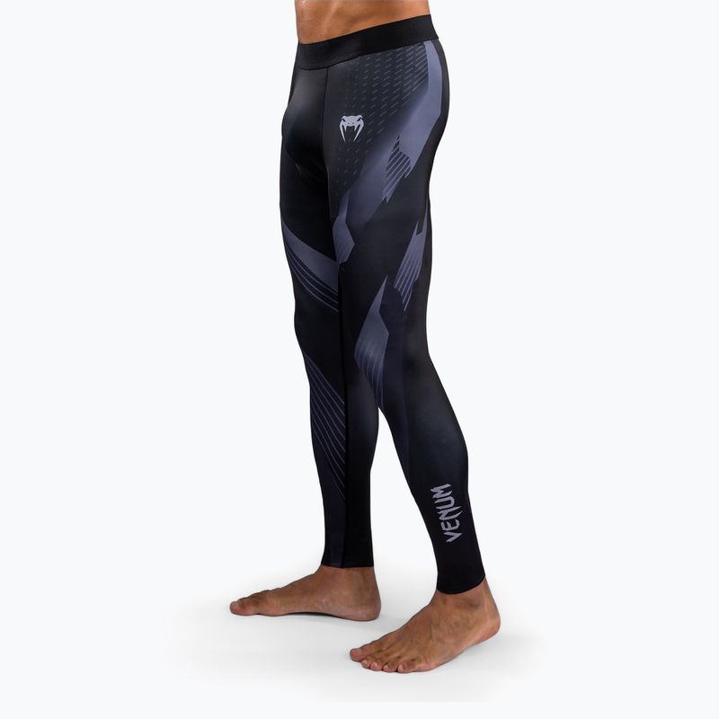 Leggings da allenamento uomo Venum No-Gi 6.0 Spats black/grey 5