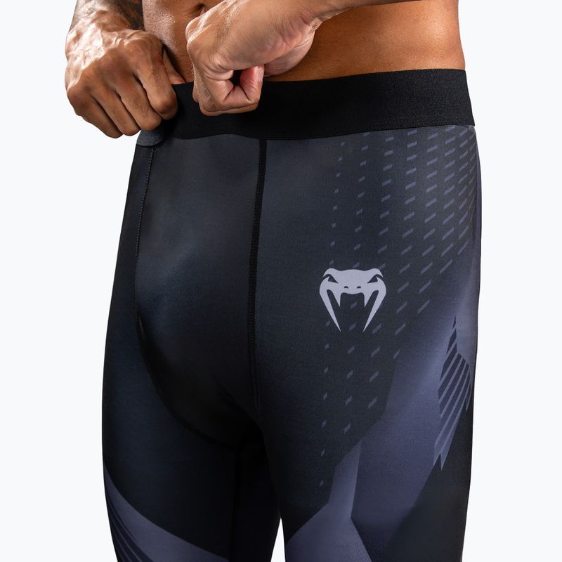 Leggings da allenamento uomo Venum No-Gi 6.0 Spats black/grey 6
