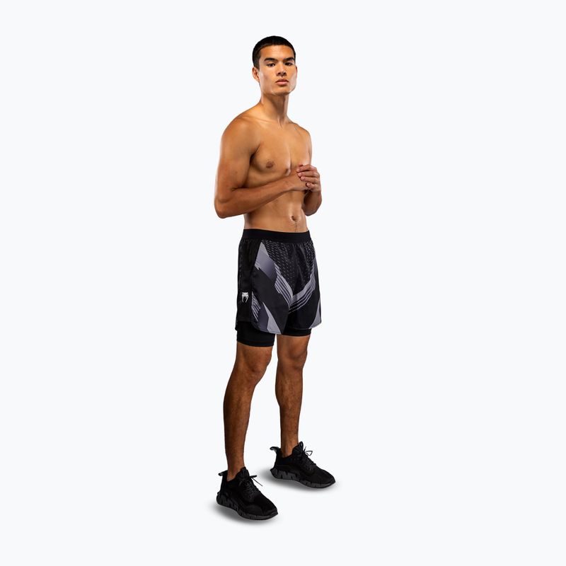 Pantaloncini da allenamento uomo Venum No-Gi 6.0 Training black/white 2