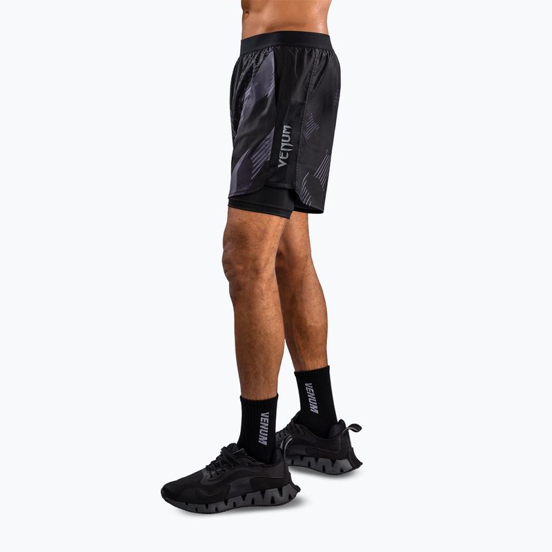 Pantaloncini da allenamento uomo Venum No-Gi 6.0 Training black/grey 4