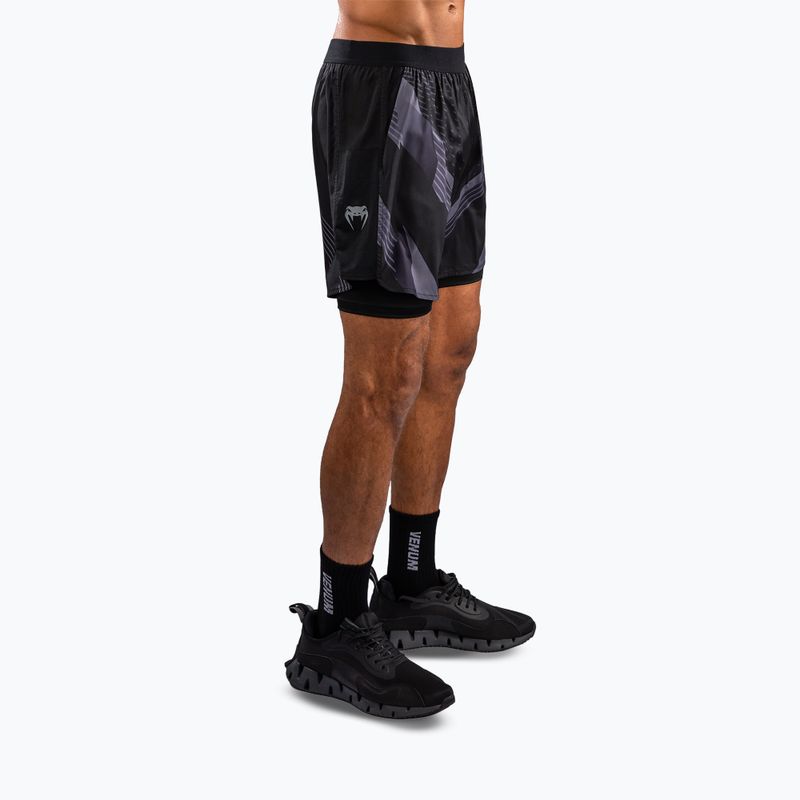 Pantaloncini da allenamento uomo Venum No-Gi 6.0 Training black/grey 5