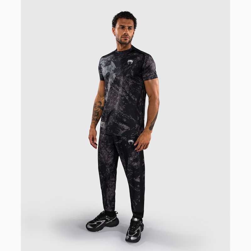 T-shirt da uomo Venum Rage & Workout Dry Tech black/grey 2