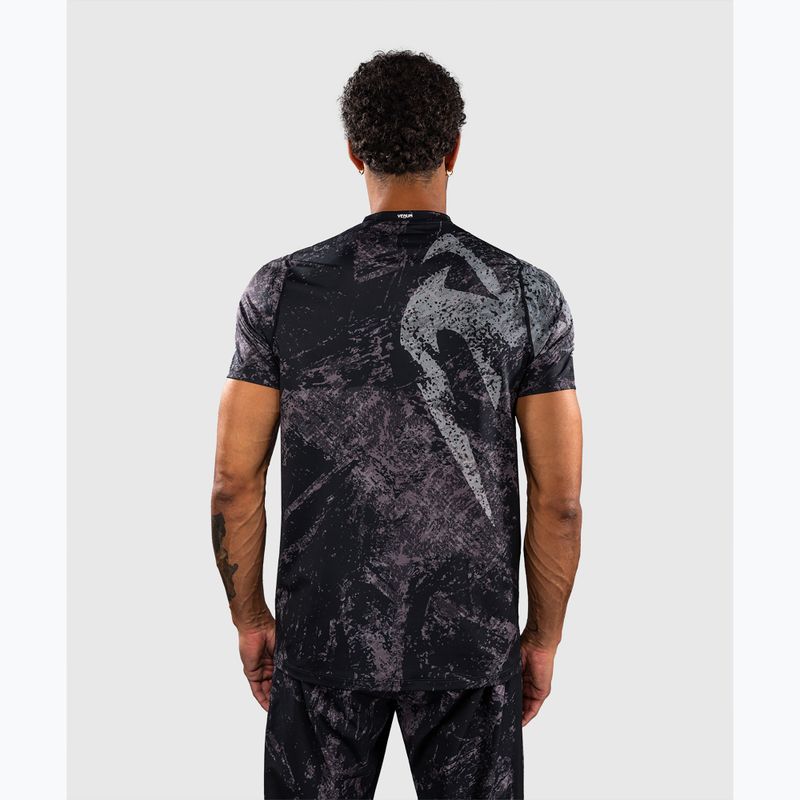 T-shirt da uomo Venum Rage & Workout Dry Tech black/grey 3