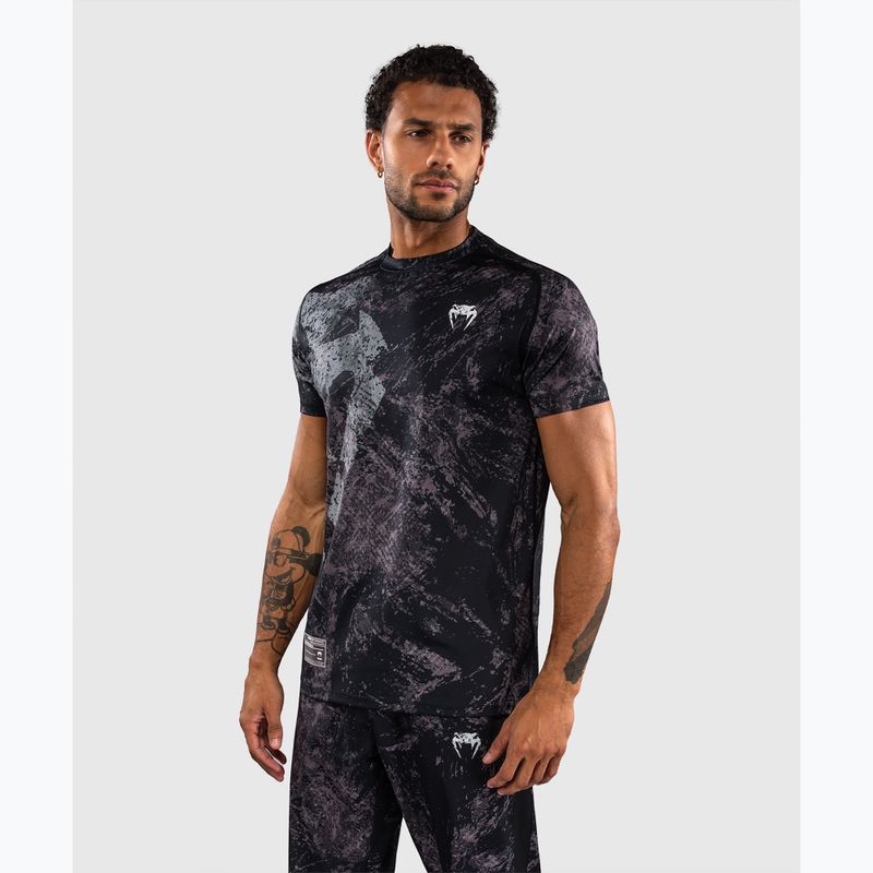 T-shirt da uomo Venum Rage & Workout Dry Tech black/grey 4