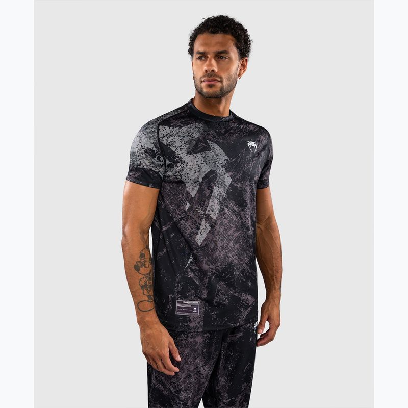 T-shirt da uomo Venum Rage & Workout Dry Tech black/grey 5