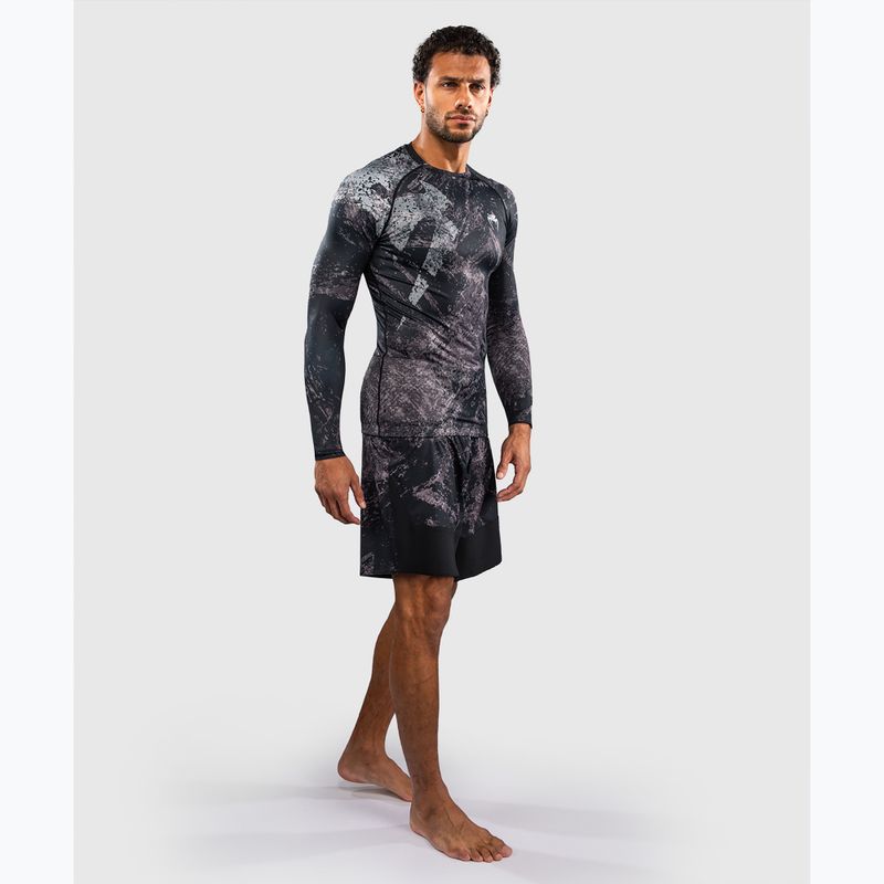 Rashguard uomo manica lunga Venum Rage & Workout Rashguard LS black/grey 2