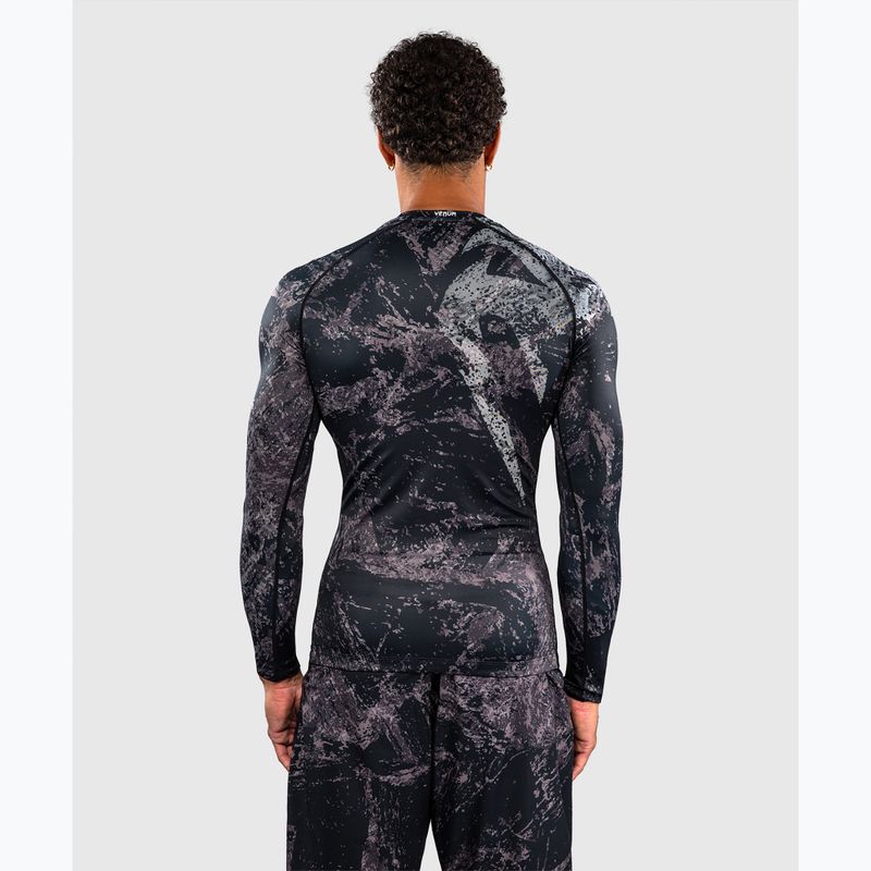 Rashguard uomo manica lunga Venum Rage & Workout Rashguard LS black/grey 3