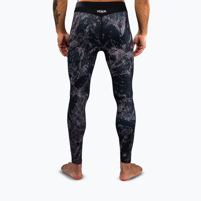 Pantaloni da allenamento da uomo Venum Rage & Workout Compression black/grey 3