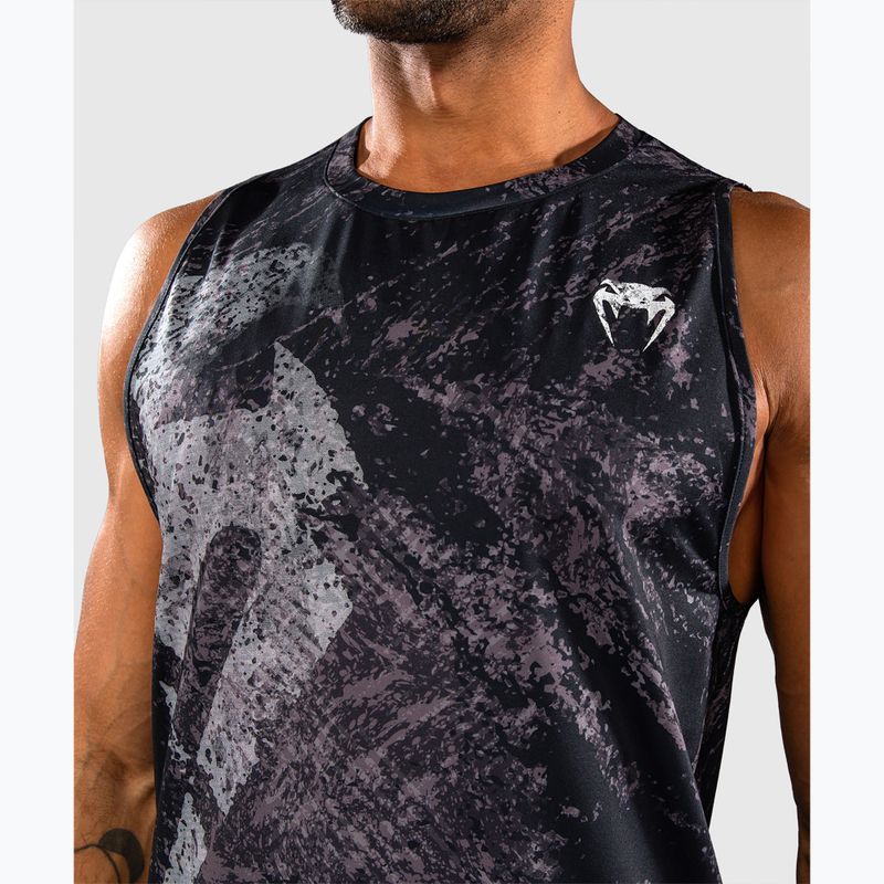 T-shirt da uomo Venum Rage & Workout Dry Tech Tank Top black/grey 5