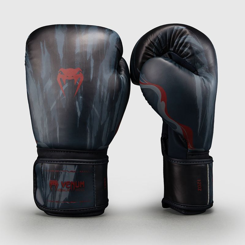 Guantoni da boxe Venum Demon Boxing black/grey 2