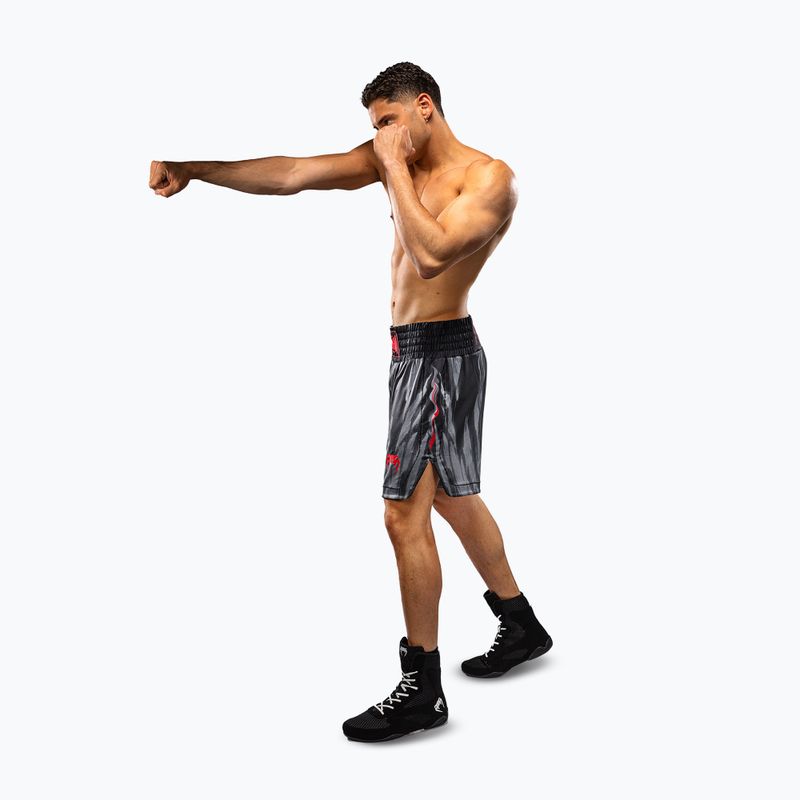 Pantaloncini da allenamento uomo Venum Demon Boxing black/grey 4