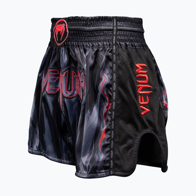 Pantaloncini da allenamento uomo Venum Demon Muay Thai black/grey 3