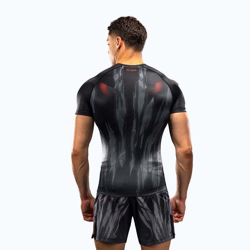Rashguard da uomo Venum Demon Rashguard SS black/grey 2