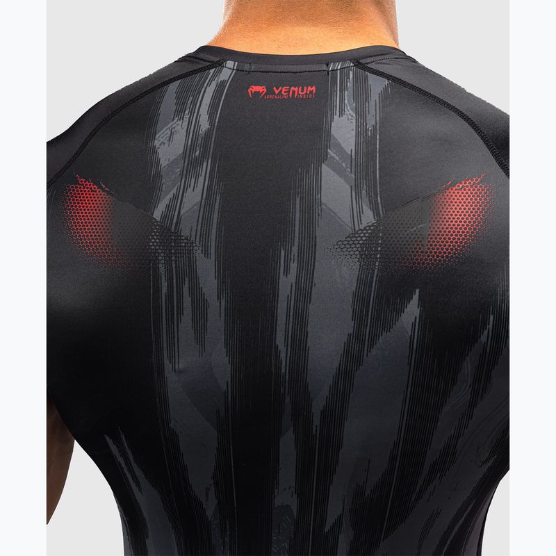 Rashguard da uomo Venum Demon Rashguard SS black/grey 6