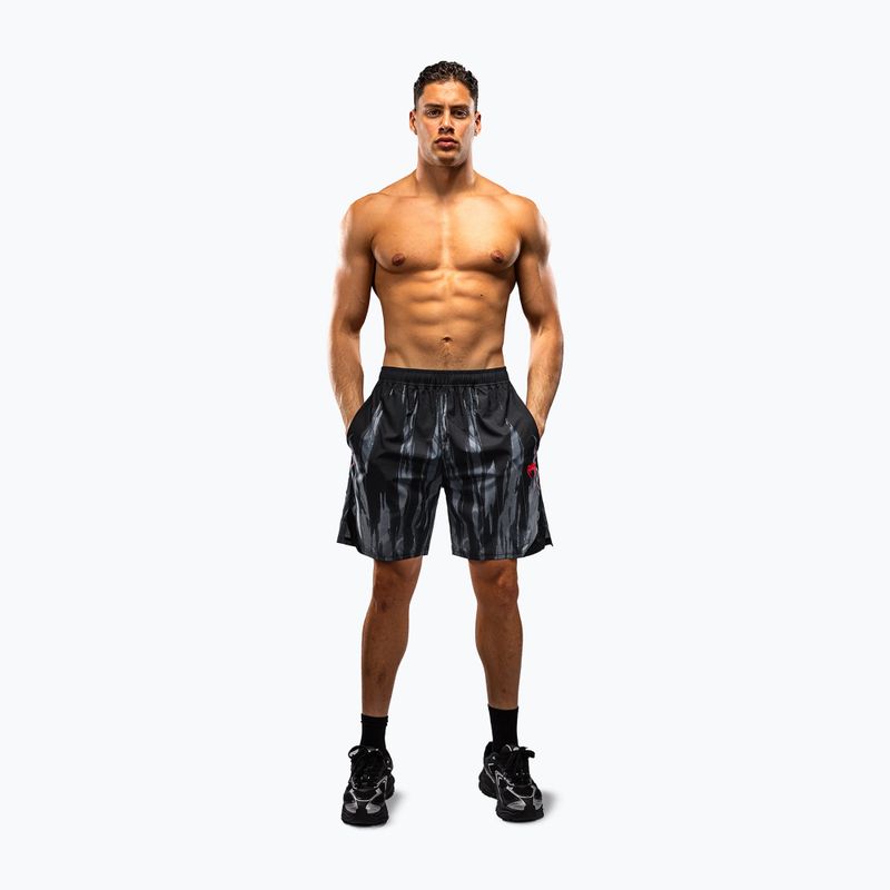 Pantaloncini da allenamento uomo Venum Demon Training black/grey 2