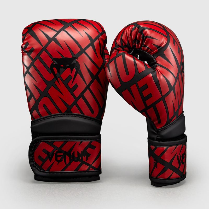 Guantoni da boxe per bambini Venum Contender 1.5 XT 3D black/red 2
